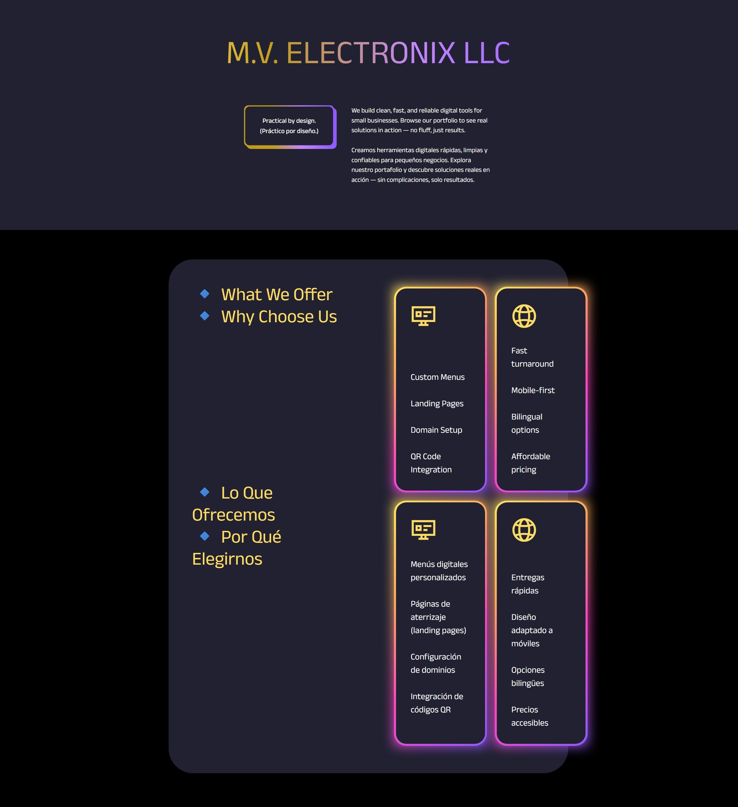 MV Portfolio Preview