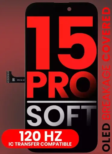 OLED Assembly X07 Soft 120Hz for IPH 15 Pro