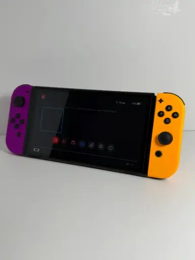 AS IS Nintendo Switch OLED w/ OG Joy Cons XTW70131654854