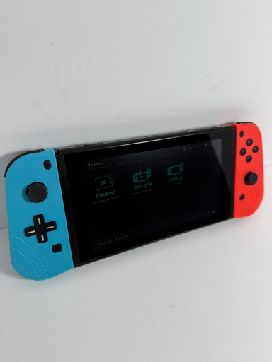 Nintendo Switch V2 Modded 64GB SD Card Aftermarket JoyCons No ACC USED XKJ10029022129